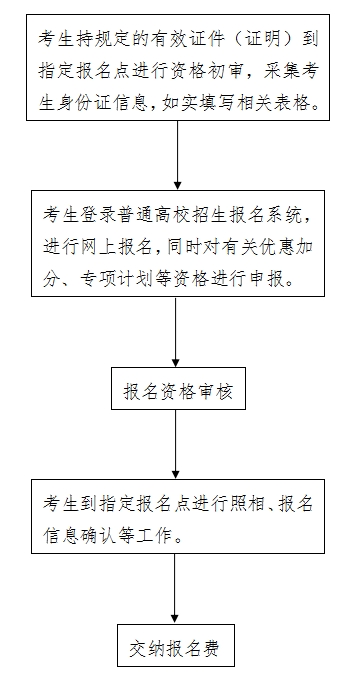 2025年河北高考報(bào)名流程圖